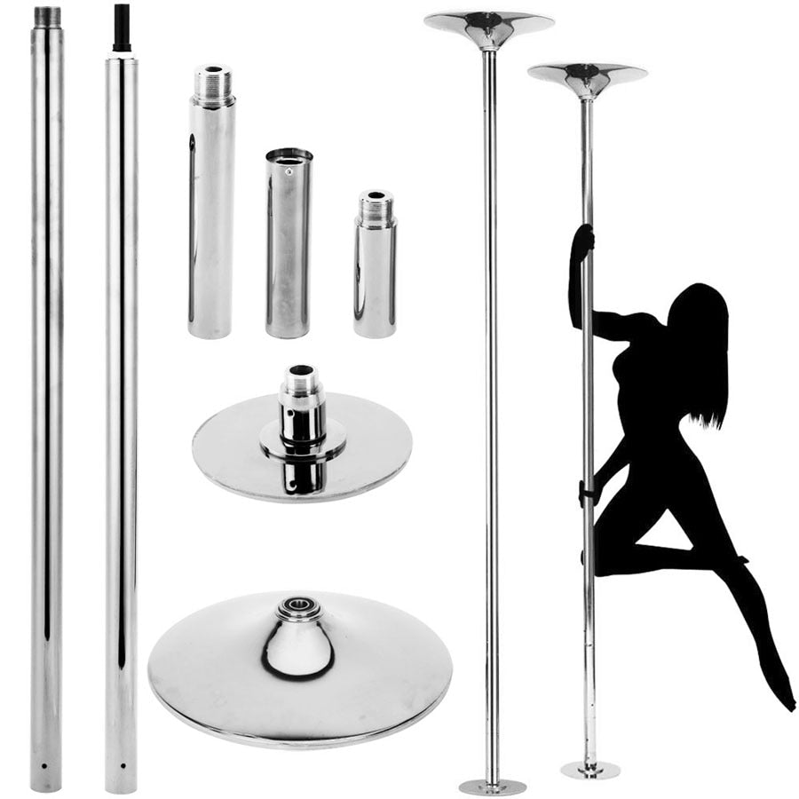 Portable Spinning Dance Pole Telescopic Removable Stripper