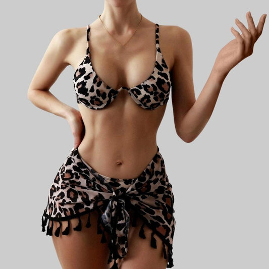 Leopard Printed Swimsuit